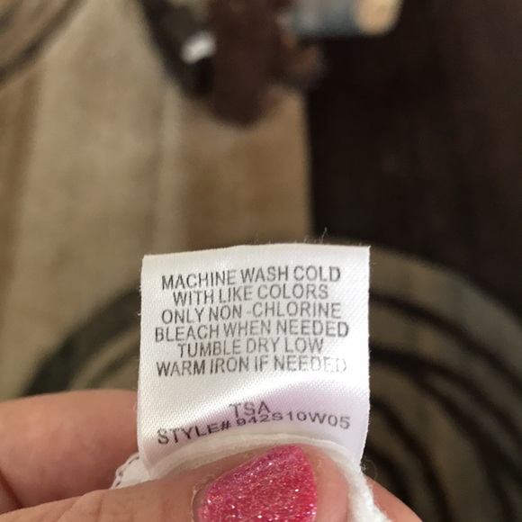 ASPIRE PURE WHITE RIBBED TANK TOP SIZE S - Picture 4 of 4